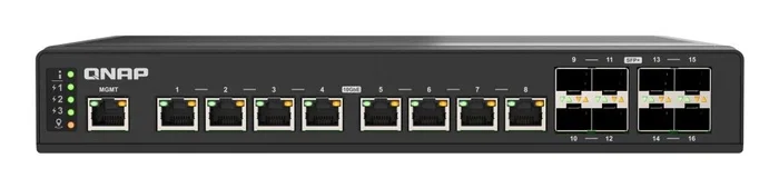 QNAP QSW-IM3216-8S8T Switch Gestionado L2 10G Ethernet 100/1000/10000 Montaje en Rack Negro QNAP QSW-IM3216-8S8T Switch Gestionado L2 10G Ethernet 100/1000/10000 Montaje en Rack Negro
