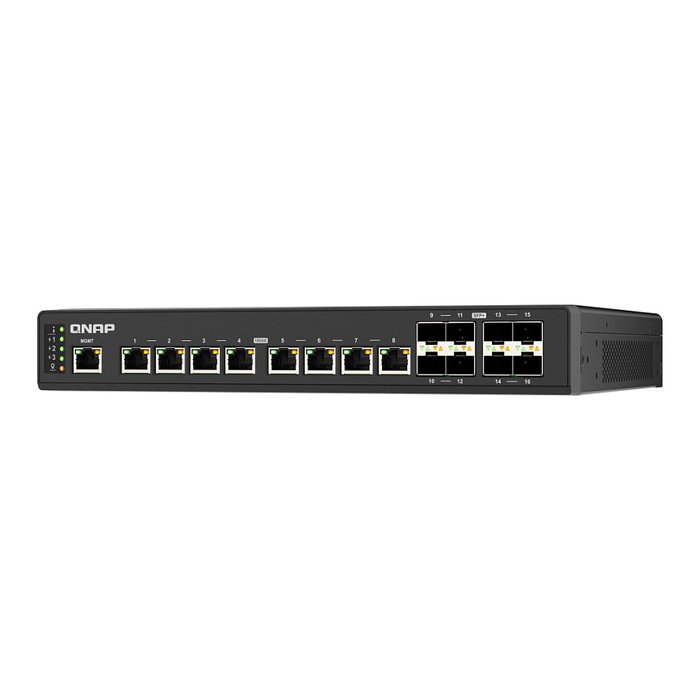 QNAP QSW-IM3216-8S8T Switch Gestionado L2 10G Ethernet Negro