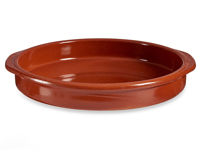 La Dehesa Cazuela Redonda 34 cm Miel Barro Refractario (Set de 7)