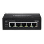 TRENDnet TI-E50 Switch Industrial Fast Ethernet de 5 Puertos Negro