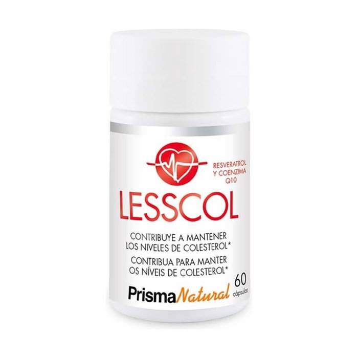 Prisma Natural Lesscol 60 cápsulas – Mantenimiento de lípidos en sangre Prisma Natural Lesscol 60 cápsulas – Mantenimiento de lípidos en sangre