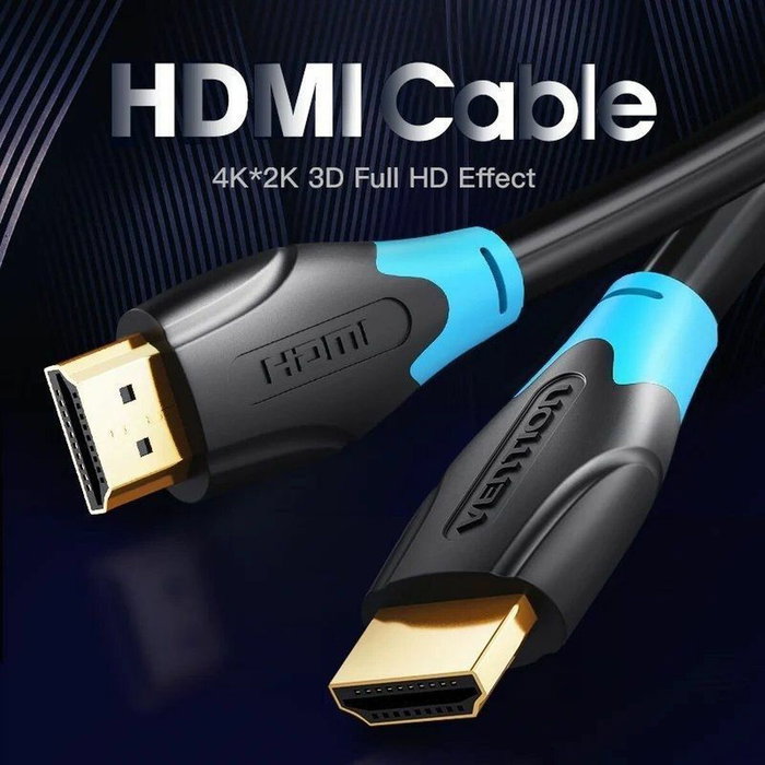 Vention Cable HDMI 2.0 4K AACBK Negro 8m