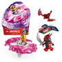 LEGO 71824 Spinner Spinjitzu Dragón de Sora Ninjago | Set Juguete con 2 Minifiguras Sora y Guerrero Dragónido +6 años