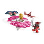 LEGO 71824 Spinner Spinjitzu Dragón de Sora Ninjago | Set Juguete con 2 Minifiguras Sora y Guerrero Dragónido +6 años