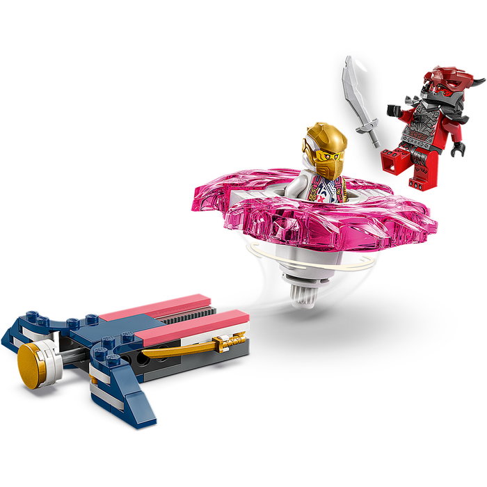 LEGO 71824 Spinner Spinjitzu Dragón de Sora Ninjago | Set Juguete con 2 Minifiguras Sora y Guerrero Dragónido +6 años