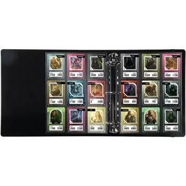 KONIX Carpeta de Anillas Premium Negra para Juegos de Cartas (Magic: The Gathering, Pokémon, Yu-Gi-Oh!) - KON3328170305990