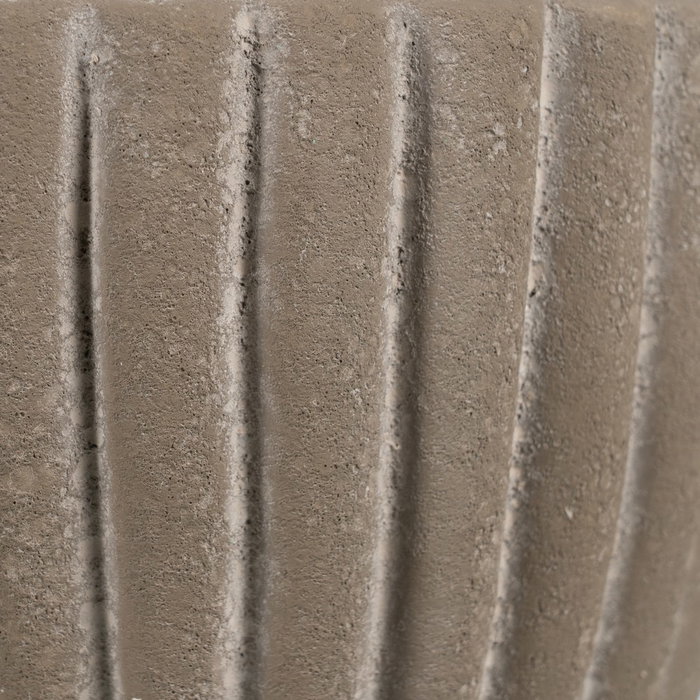 Macetero Piedra Cerámica Decoración 17 X 17 X 14 cm