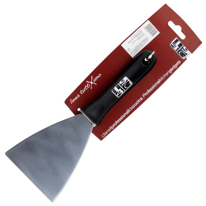 1946 Pala Triangular Chef Acero Inoxidable Hoja 12x10 cm Longitud 26 cm 1946 Pala Triangular Chef Acero Inoxidable Hoja 12x10 cm Longitud 26 cm