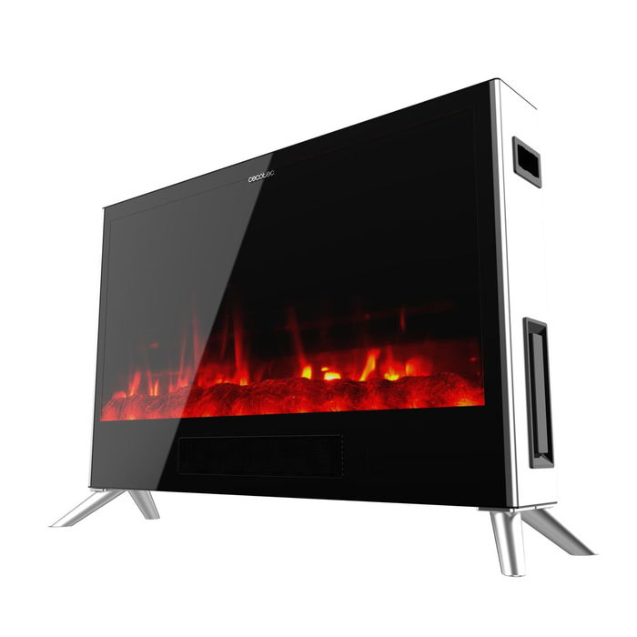 Chimenea Eléctrica Cecotec 7500 3in1 Total Flames 2000 W Negro