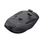 Trust Fyda Ratón Ergonómico Inalámbrico Negro 2400 DPI