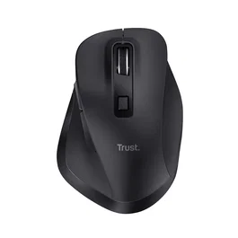 Trust Fyda Ratón Ergonómico Inalámbrico Negro 2400 DPI