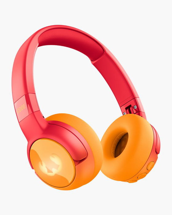 Fresh'N Rebel Code Junior Auriculares Inalámbricos para Niños, Diseño Funny Fox, Buddy Beats, Volumen Limitado <85 dB, Autonomía 48h