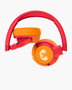 Fresh'N Rebel Code Junior Auriculares Inalámbricos para Niños, Diseño Funny Fox, Buddy Beats, Volumen Limitado <85 dB, Autonomía 48h