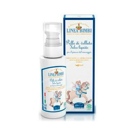 Linea Bimbi Talco Liquido Sedoso 100Ml con Aceite de Almendras y Caléndula