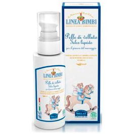 Linea Bimbi Talco Liquido Sedoso 100Ml con Aceite de Almendras y Caléndula