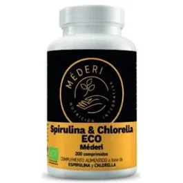 MEDERI NUTRICION INTEGRATIVA Espirulina-Chlorella Eco 200Comp.