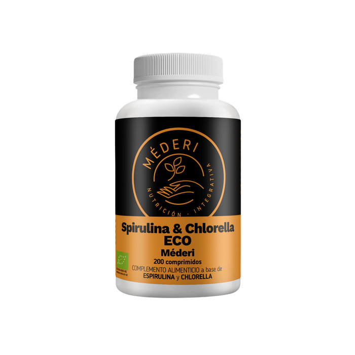 MEDERI NUTRICION INTEGRATIVA ESPIRULINA-CHLORELLA ECO 200comp. MEDERI NUTRICION INTEGRATIVA ESPIRULINA-CHLORELLA ECO 200comp.