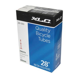 XLC Cámara para bicicleta 28x3/4-1 1/16, válvula presta 60mm