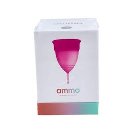 AMMO Copa Menstrual Velvet Talla L Silicona Grado Médico Alternativa Saludable Higiénica Segura