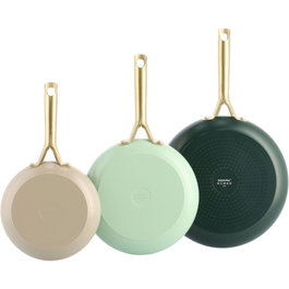 GreenPan Shades Set de 3 Sartenes 20, 24 y 28 cm Natural