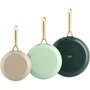 GreenPan Shades Set de 3 Sartenes 20, 24 y 28 cm Natural