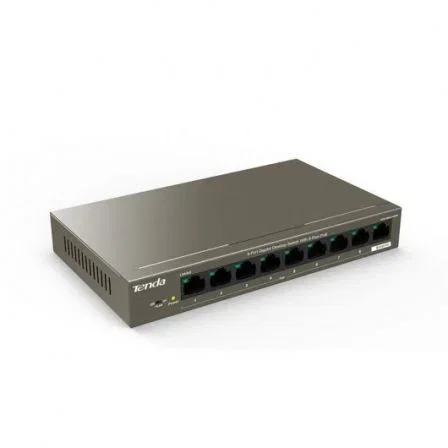 Switch Tenda TEG1109P-8-102W 8 Puertos/ RJ-45 10/100/1000 PoE