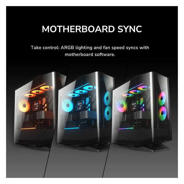 Cougar Unity240-FB Ventilador 240mm ARGB PWM Blanco