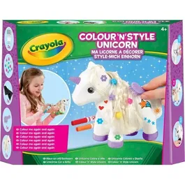Crayola Decora tu Unicornio Kit Creativo para Niñas a Partir de 4 Años con Accesorios Personalizables