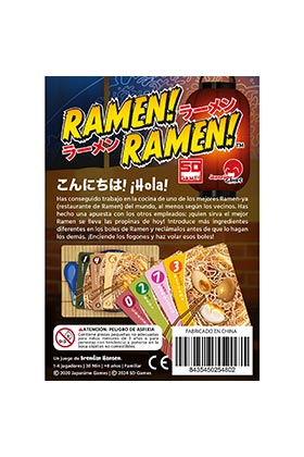 SD GAMES Ramen! Ramen! Juego de mesa en español