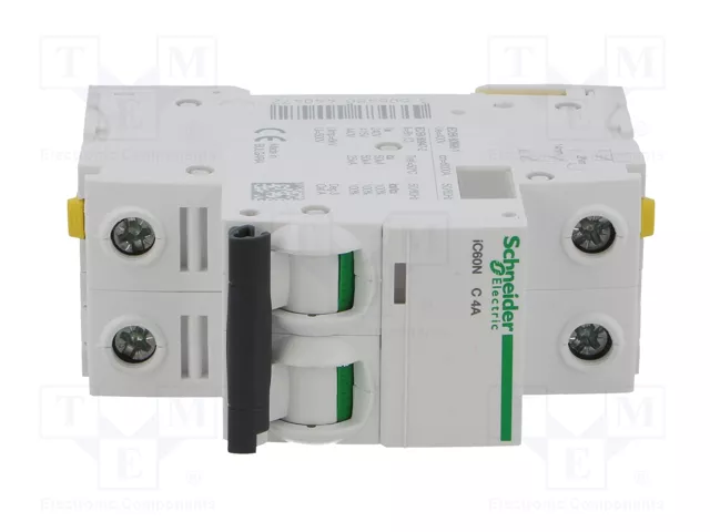 SCHNEIDER ELECTRIC iC60N ACTI9 MCB 4A 2 Polos Curva C SCHNEIDER ELECTRIC iC60N ACTI9 MCB 4A 2 Polos Curva C