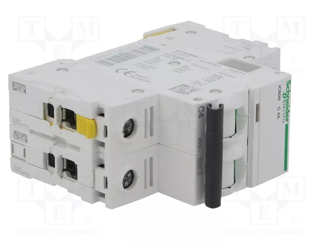 SCHNEIDER ELECTRIC iC60N ACTI9 MCB 4A 2 Polos Curva C SCHNEIDER ELECTRIC iC60N ACTI9 MCB 4A 2 Polos Curva C