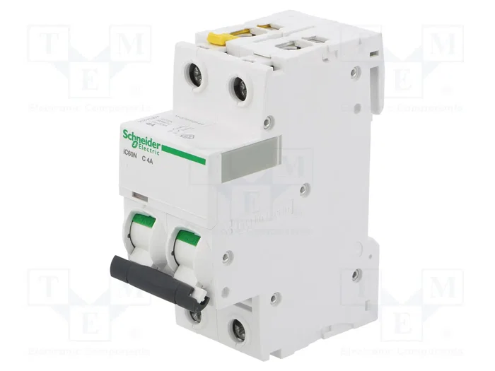 SCHNEIDER ELECTRIC iC60N ACTI9 MCB 4A 2 Polos Curva C SCHNEIDER ELECTRIC iC60N ACTI9 MCB 4A 2 Polos Curva C