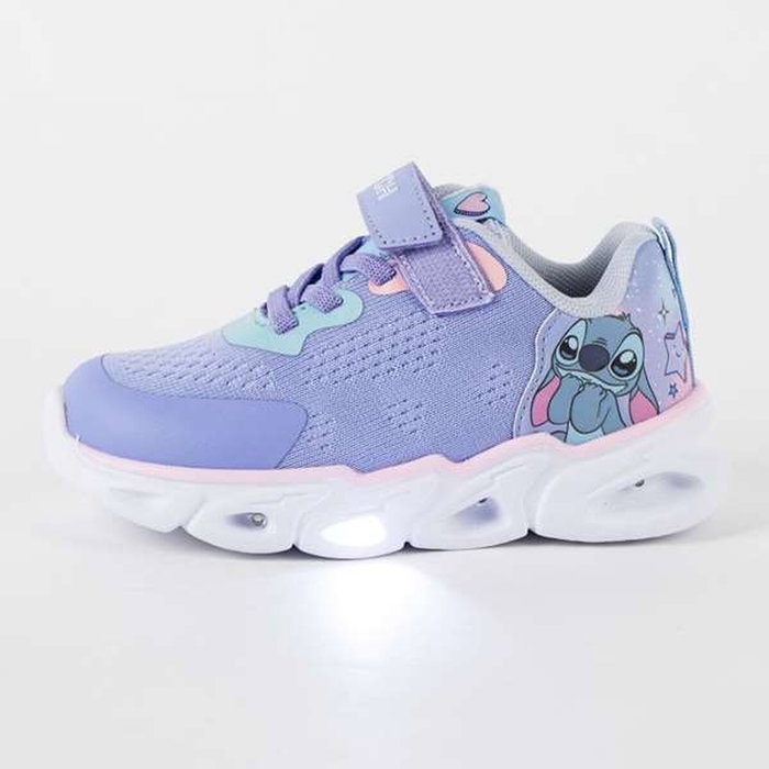 Cerdá Zapatilla Deportiva con Luces Stitch T028 Lilac Talla 28