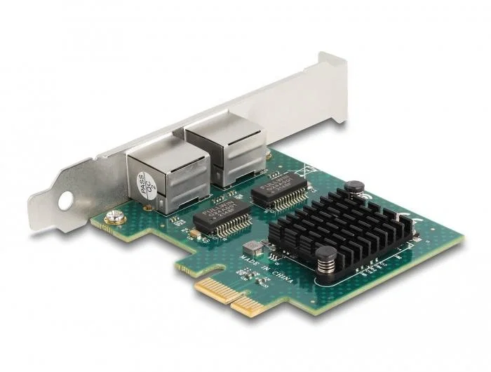 DeLOCK Tarjeta de red PCI Express x1 a 2 x RJ45 Gigabit LAN 88205 DeLOCK Tarjeta de red PCI Express x1 a 2 x RJ45 Gigabit LAN 88205