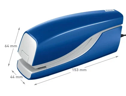 Petrus Grapadora eléctrica E-110 Azul con adaptador Petrus Grapadora eléctrica E-110 Azul con adaptador