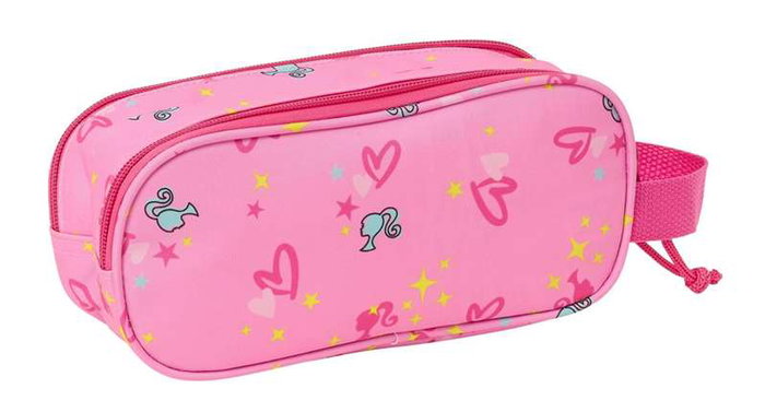 Safta Portatodo Doble 3D Barbie 21x8x6 cm