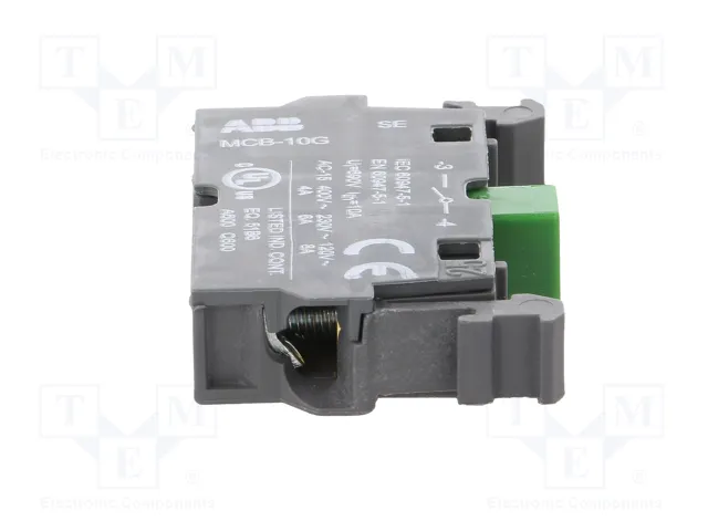 ABB Bloques de contactos NA para placa frontal 22mm ABB Bloques de contactos NA para placa frontal 22mm