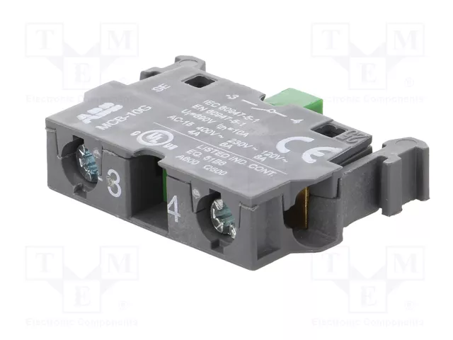 ABB Bloques de contactos NA para placa frontal 22mm ABB Bloques de contactos NA para placa frontal 22mm