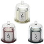 Home Deco Factory Vela Perfumada Con Joya Pulsera Pour Elle Ambre, Flor De Iris, Almizcle Blanco