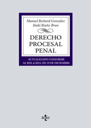 TECNOS, Derecho procesal penal, Manuel Richard González - TECNOS