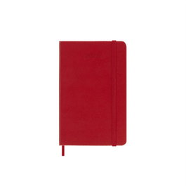Moleskine DHF212DC2Y26 Agenda 2026 Tapa Dura 12 Meses Diaria Pequeña (9 x 14 cm) Rojo