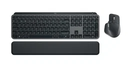 Logitech MX Keys S Combo Teclado y Ratón Inalámbrico RF y Bluetooth Grafito
