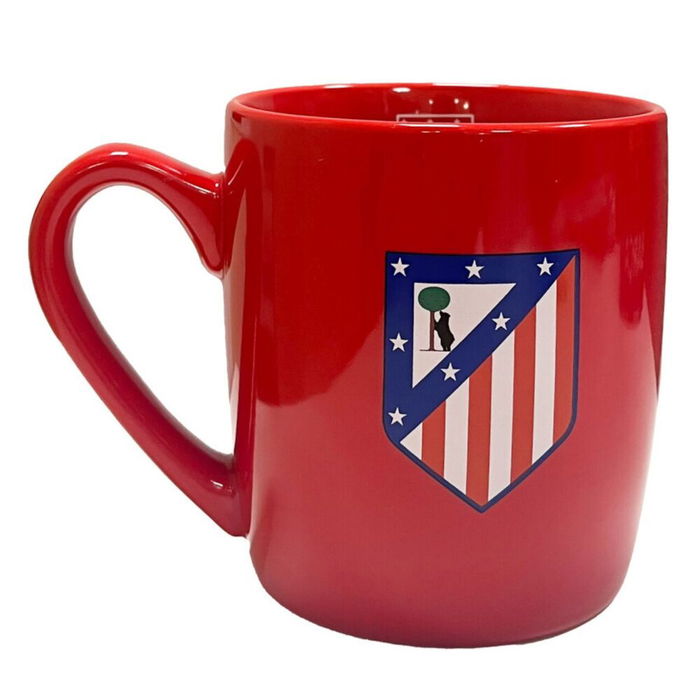 CYP BRANDS Taza Atlético de Madrid de Cerámica 400ml Apta para Microondas y Lavavajillas CYP BRANDS Taza Atlético de Madrid de Cerámica 400ml Apta para Microondas y Lavavajillas