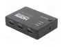 SAVIO CL-28 Switch HDMI 3D Full HD 1080p Negro