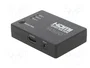 SAVIO CL-28 Switch HDMI 3D Full HD 1080p Negro