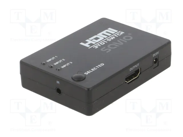 SAVIO CL-28 Switch HDMI 3D Full HD 1080p Negro