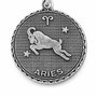 Alex And Ani Pulsera Aries Gris de Metal