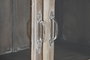 DKD Home Decor Vitrina Item Home Blanco 44 x 210 x 120 cm Mango Tallado a Mano Estilo Decape