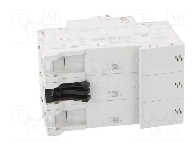 ABB S200 Interruptor magnetotérmico 3 polos 4A 6kA ABB S200 Interruptor magnetotérmico 3 polos 4A 6kA