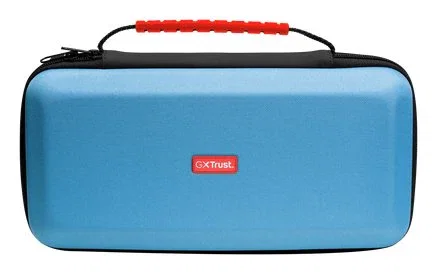 Trust Gaming GXT 1252 XL - Funda Rígida Protectora Maleta de Transporte para Nintendo Switch 2 - A Prueba de Golpes, Azul
